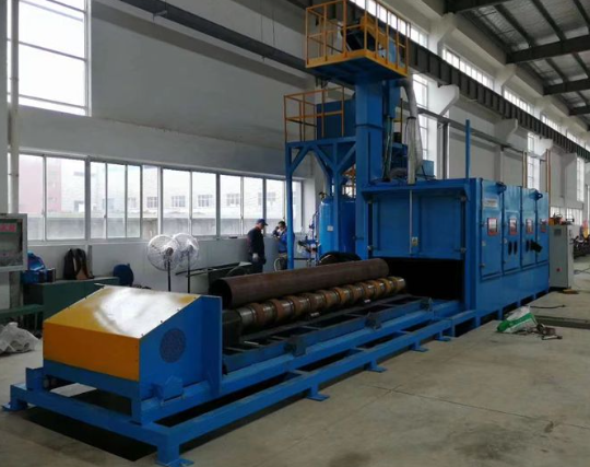 枣庄喷砂机在管道除锈中的现场施工应用